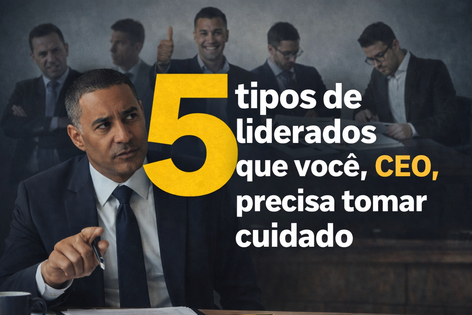 5 tipos de liderados que você, CEO, precisa tomar cuidado